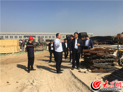 李國珍現場調度開發區棚改、工廠企業等重點項目